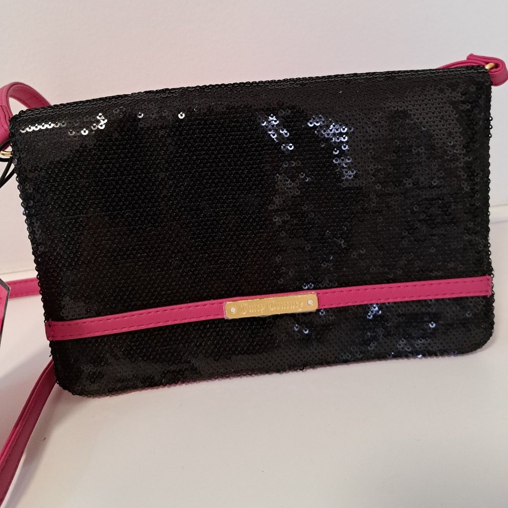 Juciy Couture Sequin Crossbody Bag NWT